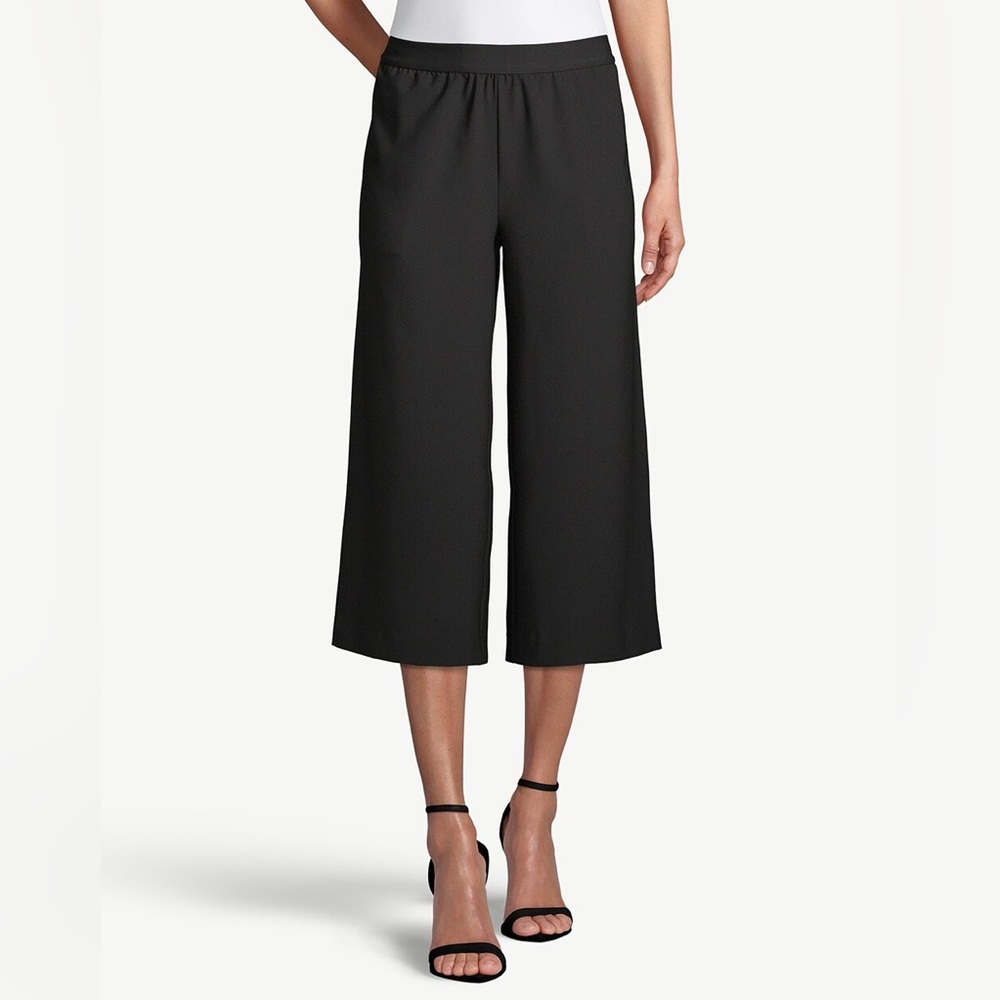 Chico’s Black Wide Leg Culottes